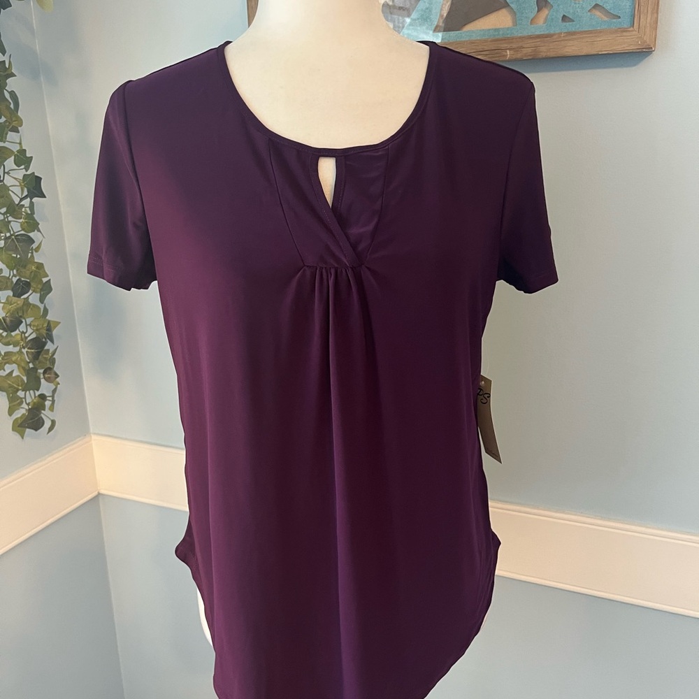 Perseption Deep Purple Women's Blouse